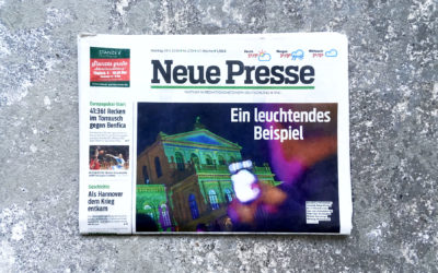 Hannover Leuchtet in der Neuen Presse